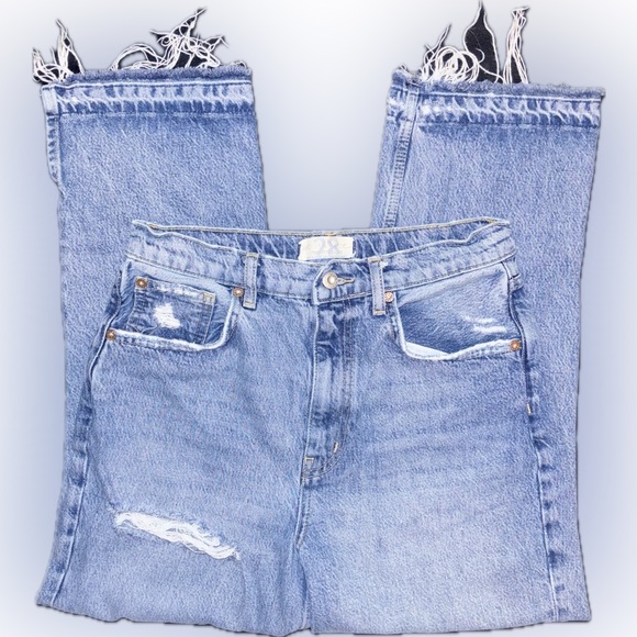 Free People Lita Distressed Jeans - Picture 5 of 6